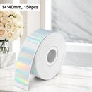 P15 Adhesive Merry Christmas Sticker Snowman Starry Sky Holographic Label Tape for Marklife P15 P12 P11 Thermal Label Printer