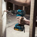 Gisam 13MM 65NM Brushless Electric Impact Drill 35+3 Torque Electric Screwdriver Hammer Drill Tools For Makita 18V Battery Pins