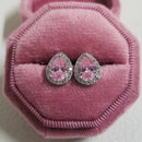 2026 Rosa Silber Farbe Zirkon Ohrstecker Für Frauen Ohrringe Mädchen Party Geschenk 1 Dollar Artikel Gothic kostenloser Versand y2k Schmuck Z7