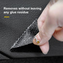 SEAMETAL 20 Pairs Floor Mat Fastener Stickers Hook and Loop Reusable Carpet Fixing Sticker Anti Slip Self Adhesive No Trace Left