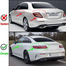 Rear Trunk Spoiler Wing Lip For Benz C238 W238 E400 E500 Coupe 16-21 AMG Style