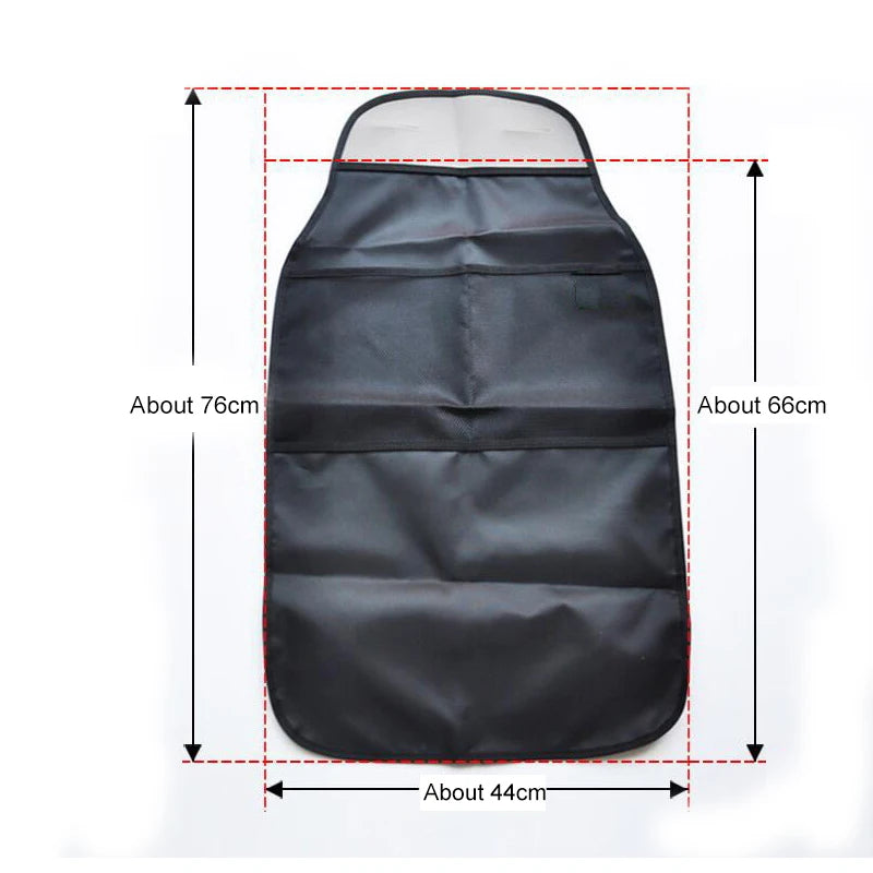 Car Seat Back Protector Cover for Children Kids Baby Anti Mud Dirt Auto Seat Cover Anti Kick Mat Pad Seat Cover Car Storage Bags