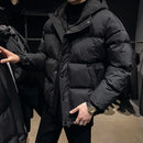 Solid Hooded Parkas Men Jacket Winter Puffer Mens Winter Jackets and Coats M-3XL 2022 Autumn New Arrivals