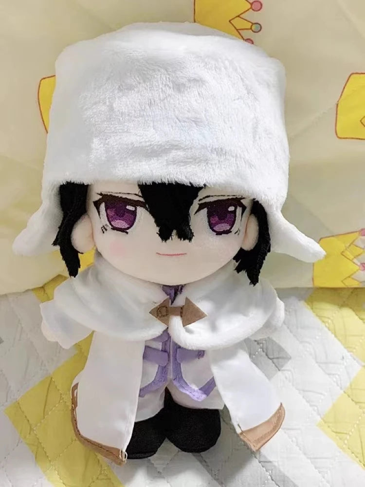 Anime Bungo Stray Dogs Fyodor Dostoyevsky Plush Doll Stuffed Toy Changeable Clothes Plushie Figure Cosplay Costume Props Gifts