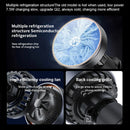 Magnetic Wireless Charger Car qi2 Cooling Air Outlet 360 Rotation Holder For Magsafe iPhone 16 15 14 13 12 Pro Max Fast Charging