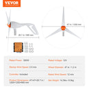 The Prairie Current | 500W/800W MPPT Wind Turbine Generator