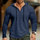 Sun Protection T-Shirts Mens Long Sleeve Hoodie Casual UV-Proof T-Shirts Breathable Lightweight Quick Dry T shirts Male