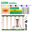 Full Spectrum LED Grow Light 240W 320W 400W SMD3030 Foldable LED Grow Light For Greenhouse Flower Seedling Grow Tent Hydroponic