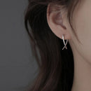 REETI 925 Sterling Silver Earrings Geometry Earrings For Women Gift Earings Fashion Jewelry Korean Earrings