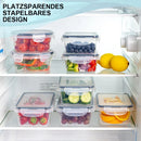 The Freshness Archive | 12-Piece Airtight Refrigerator Storage Set