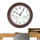 Wall Clock 12 Inch 12 Inch Wall Clock Outdoor Indoor Round Office Home School Clock Battery Operated Decorative Clocks With
