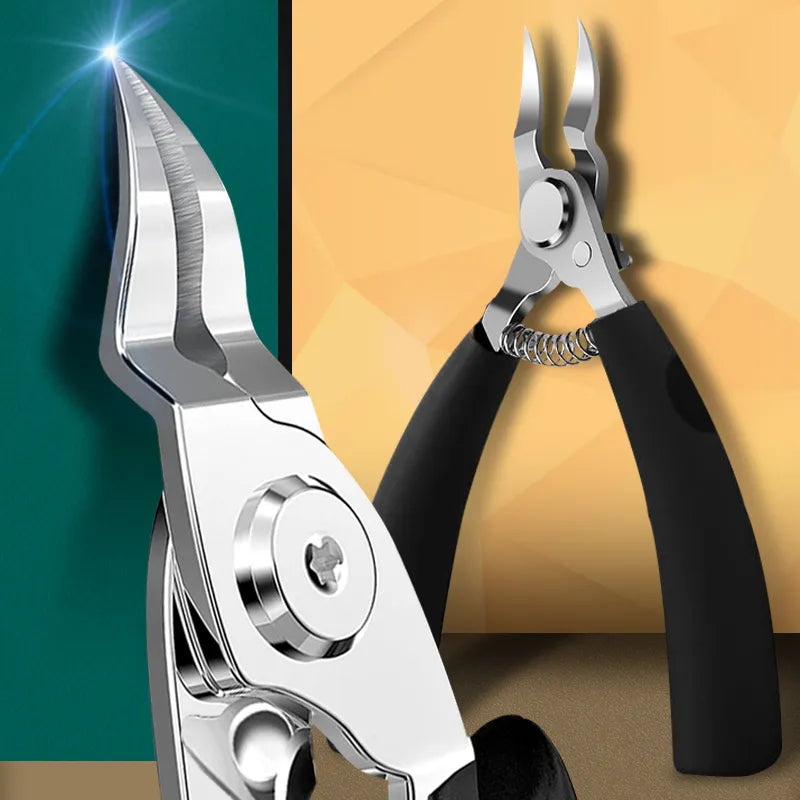 Toe Nail Clippers Nail Correction Thick Nail Ingrown Toenails Nippers Dead Skin Nail Art Pedicure Care Plier Cutter Scissor Tool