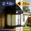 The Dusk Sentinel | Solar Motion-Activated Outdoor Wall Lights