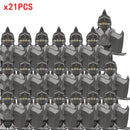 Classic Medieval Movie Elves Dwarf Warrior Iron Foot Dane leader of the Dwarfs Building Blocks LOTR Figures Toys For Children