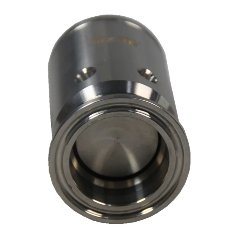 WZJG 1.5" Tri Clamp Ferrule OD 50.5mm 304 Stainless Steel 0-1/2/3 Bar Adjustable Pressure Relief Breaker Vacuum Valve