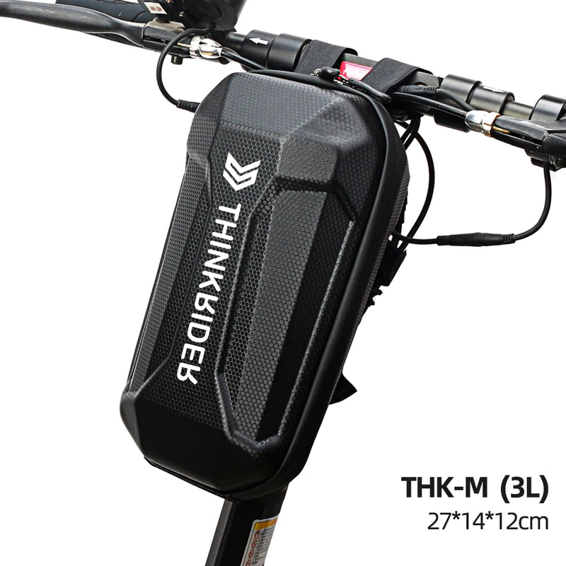 ThinkRider Electric Bike Scooter Front Bag Waterproof EVA Hard Shell Bags Reflective Handlebar Hanging Bag Storage Bag Xiaomi