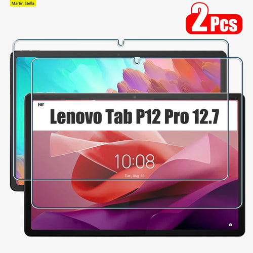 The Shield Pair | 9H Tempered Glass Screen Protectors for Lenovo Tab P12 Pro (12.7-Inch)