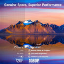 The Magcubic HY310 | 1080P Auto-Focus Portable Projector (330 ANSI, 4K Support)