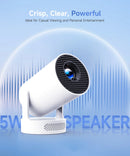 Magcubic HY300 Pro+ 8K Android 14 Portable Projector 8000 Lumens WiFi 6 BT5.4 Outdoor Theater 5W HiFi Speaker 720P HD Supported
