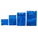 100 Pcs Colorful Top Feed Foil Zip Lock Bags Food Pouch,Mylar Aluminum Foil Bags,Tea Pouches,Food Storge Bag