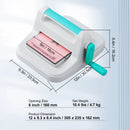 SucceBuy 6/9in Manual Die Cutting Embossing Machine Mini Opening Scrapbooking Handmake Tools for DIY Art Craft Card Decorations