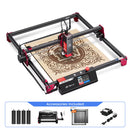 AlgoLaser DIY KIT MK2 Laser Engraver 10W Output Power, 3.5” Color Touch Screen App Offline Control, DIY Engraver Cutter Tool