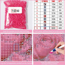 Huacan Neuheiten Diamond Painting Porträt Zwerg DIY Mosaik Blume Strass Bilder Kit Wandkunst Dekor für Zuhause