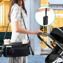 Universal Stroller Organizer Bag Detachable with Insulated Cup Holders, Diaper Storage, Secure Straps, Pockets for Phone, Keys