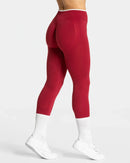 The Form Architect | Color-Block Seamless Knit Yoga Leggings
