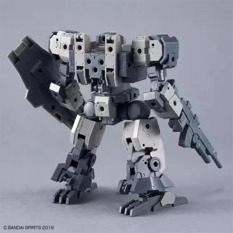 Bandai Original 30MM Model Kit Anime Figure EEXM-9 BASKYROTTO(GRAY) Action Figures Toys Collectible Ornaments Gifts for Children