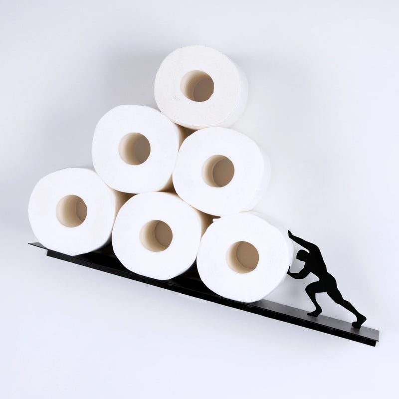 Multiple Toilet Paper Holder Wall Mounted Hercules Merlin Lover Wc Roll Towel Stand Case Bathroom Storage Shelf Toiletries