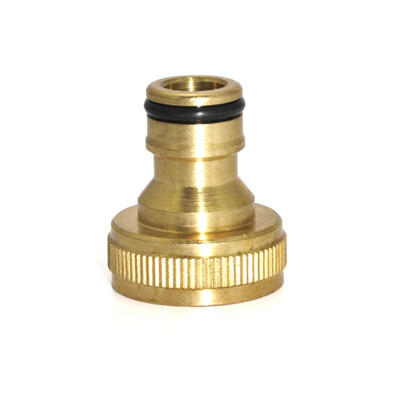 Brass G3/4in  Garden Tap Connector Water Hose Adaptor Quick Release Home Gardening Tool Accessories