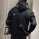 Hoodies Grafik-Sweatshirt für Herren Schwarz Hip Hop Herrenkleidung Loose Luxury Aesthetic Emo 90er Vintage Simple Winter S Warm Kapuzenpullover