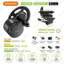 Bafang CAN 48V 500W Motor Brushless Mid Drive eBike Engine BBS02B BBS02 Electric Bicycle Conversion Kits 20Ah Lithium Battery