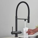 The Cascade | 2-in-1 Filtered Water Kitchen Faucet with 360° Pull-Down Sprayer