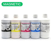 The Pigment Press | 1000ml DTF Transfer Ink, 5-Bottle CMYK and White Set