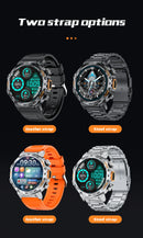 Original LIGE Smart Watch 1.53'' HD Screen Life Waterproof Sport Fitness Watches Flashlight New Men Smartwatch For Andriod IOS