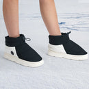 Unisex Winter-Heizschuhe mit 3 Heizstufen Damen Herren Elektrische Heizhausschuhe Thermoschuhe für Zuhause, Büro