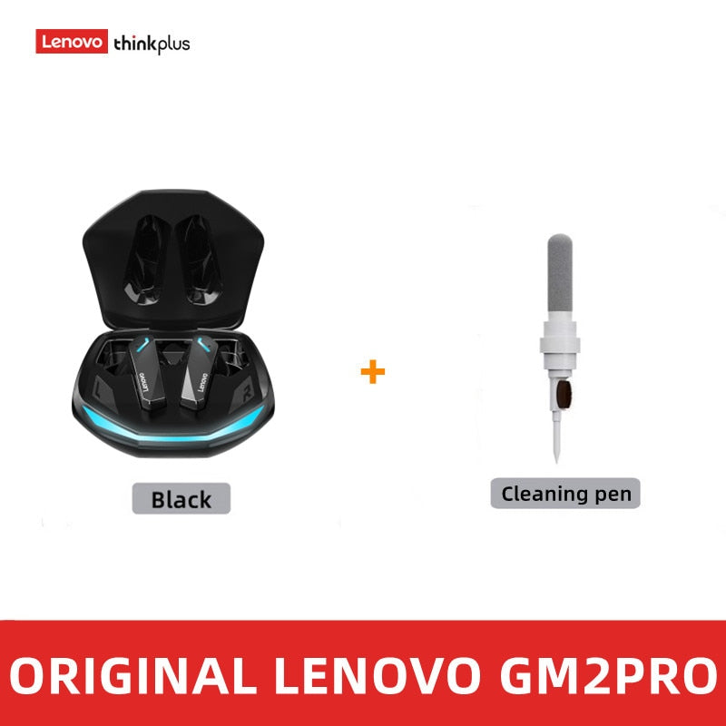 Original Lenovo GM2 Pro 5.3 Earphone Bluetooth Wireless Earbuds Low Latency Headphones HD Call Dual Mode Gaming Headset With Mic