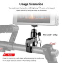 SmallRig Super Clamp with 1/4 and 3/8 Thread 2pcs Pack For 15mm-44mm Rods Cameras Lights Umbrellas Hhooks Shelves Camera Clamp