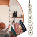 Crystal 7 Chakra Gemstone Wall Room Decor Tree Of Life Window Meditation Hanging Ornament Hanging Home Natural Stone Decoration