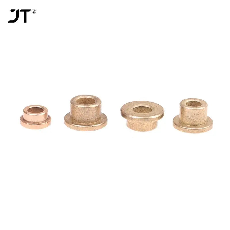 5pcs Mini Brass Bushing Shaft 1mm 2mm 3mm 4mm 5mm Rudder Flange Shafting Sleeve Bearing for RC Bait Boat DIY Model Accessories