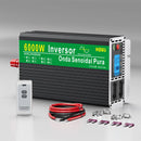 HOULI inversor 12v pra 220v 2000W 3000W 4000W 5000W 6000W  inversores solares 12v para 220v de onda senoidal pura do brasil