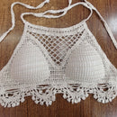 summer holiday beach camis lady sexy tassels crochet camisole women sexy tassels bikini camis female crochet halter bikini tops