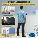 SucceBuy Airless Paint Spray Hose Kit 50ft 3600 psi High Pressure Fiber Tube 8 inch Rod Pole Including 517 Tip and Tip Guard