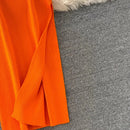 YuooMuoo Women Dress Sexy One Shoulder Package Hips Split Bodycon Dress Summer Fashion Lady Knitting Long Party Vestidos