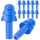 20/1Pair Ear Plugs Sleeping Noise Cancelling Reusable Silicone Sound Block Earplugs Summer Waterproof Swimming Ear Plug With Box