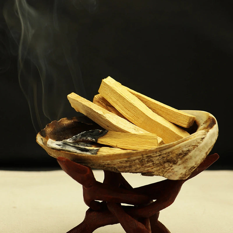 1-3pcs Palo Santo Natural Incense Sticks Wooden Smudging Stick Aromatherapy Burn Wooden Sticks No Fragrance