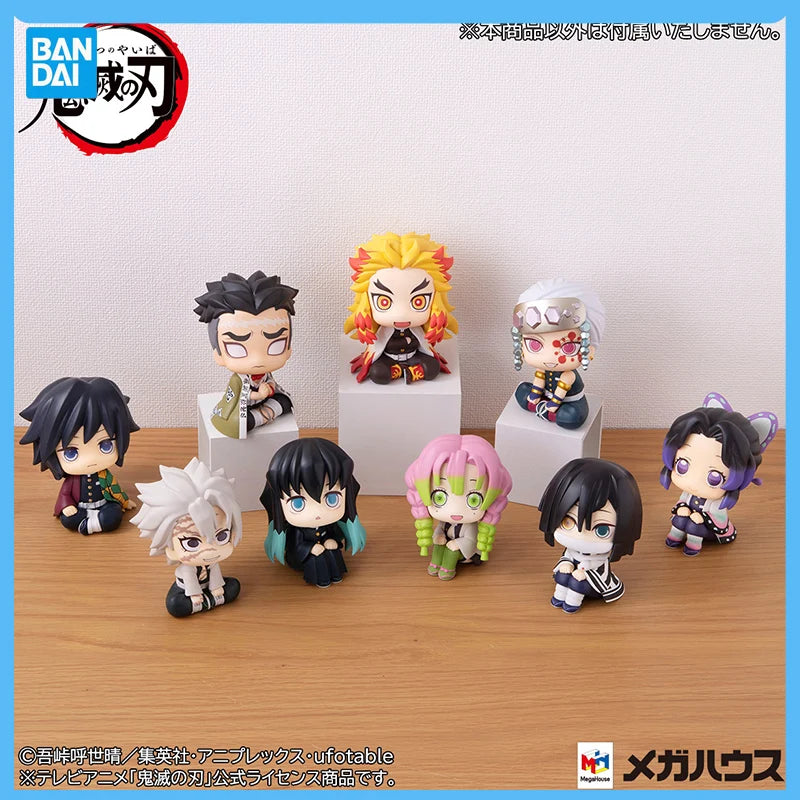 Original MegaHouse LOOK UP Demon Slayer Tokitou Muichirou Rengoku Kyoujurou Anime Action Figures Toys for Boys Girls Kids Gifts