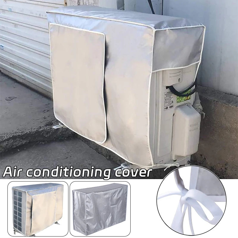 Outdoor Air Conditioning Cover Waterproof Sun Protection  Oxford Protective Case Air Conditioning Main Unit Protective Cover